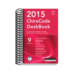 Click here to view larger image 2011 ChiroCode Deskbook